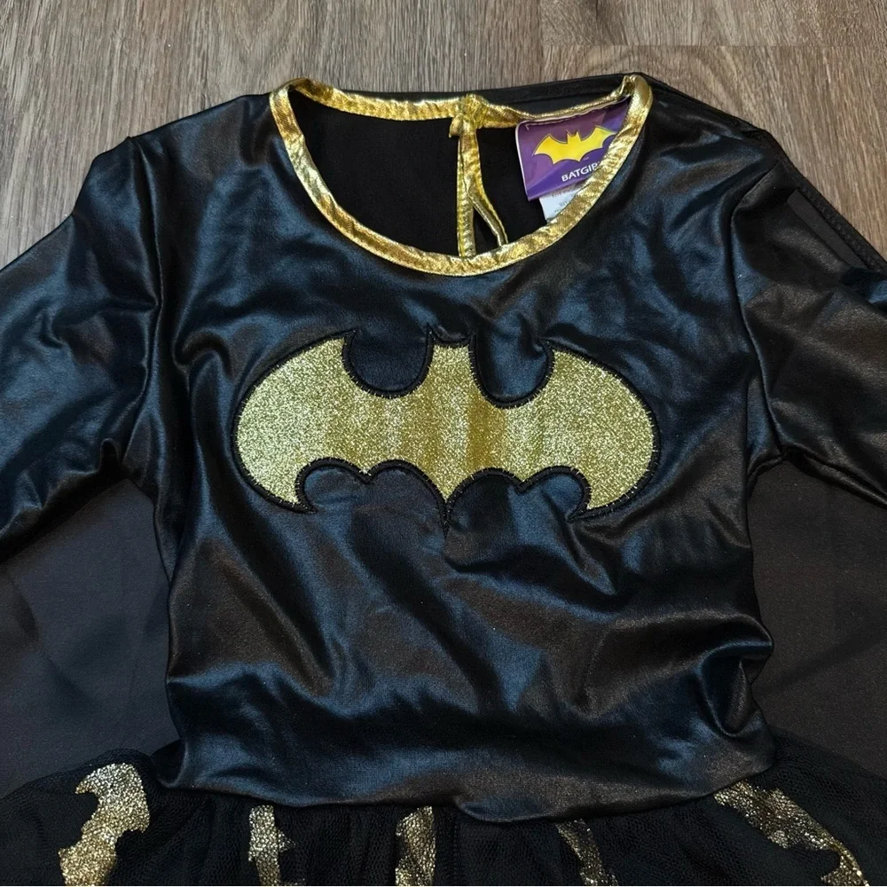 NEW Girls's Small 3-4 RUBIE'S BATGIRL Costume